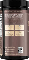 Perk Energy Drink Mix flavor closeup of dark chocolate salted caramel pretzel