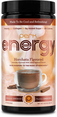 Perk Energy Horchata bottle: portable caffeinated pick-me-up for busy days