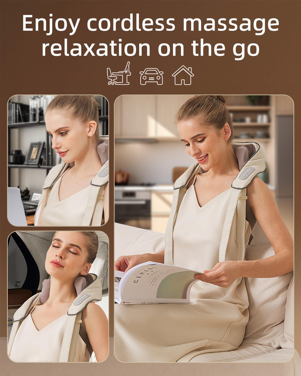 PERLEVI 10-minute auto shut-off feature highlighted for safety