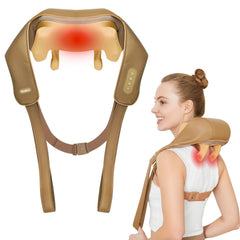 PERLEVI neck massager with 6D kneading for targeted tension relief during work