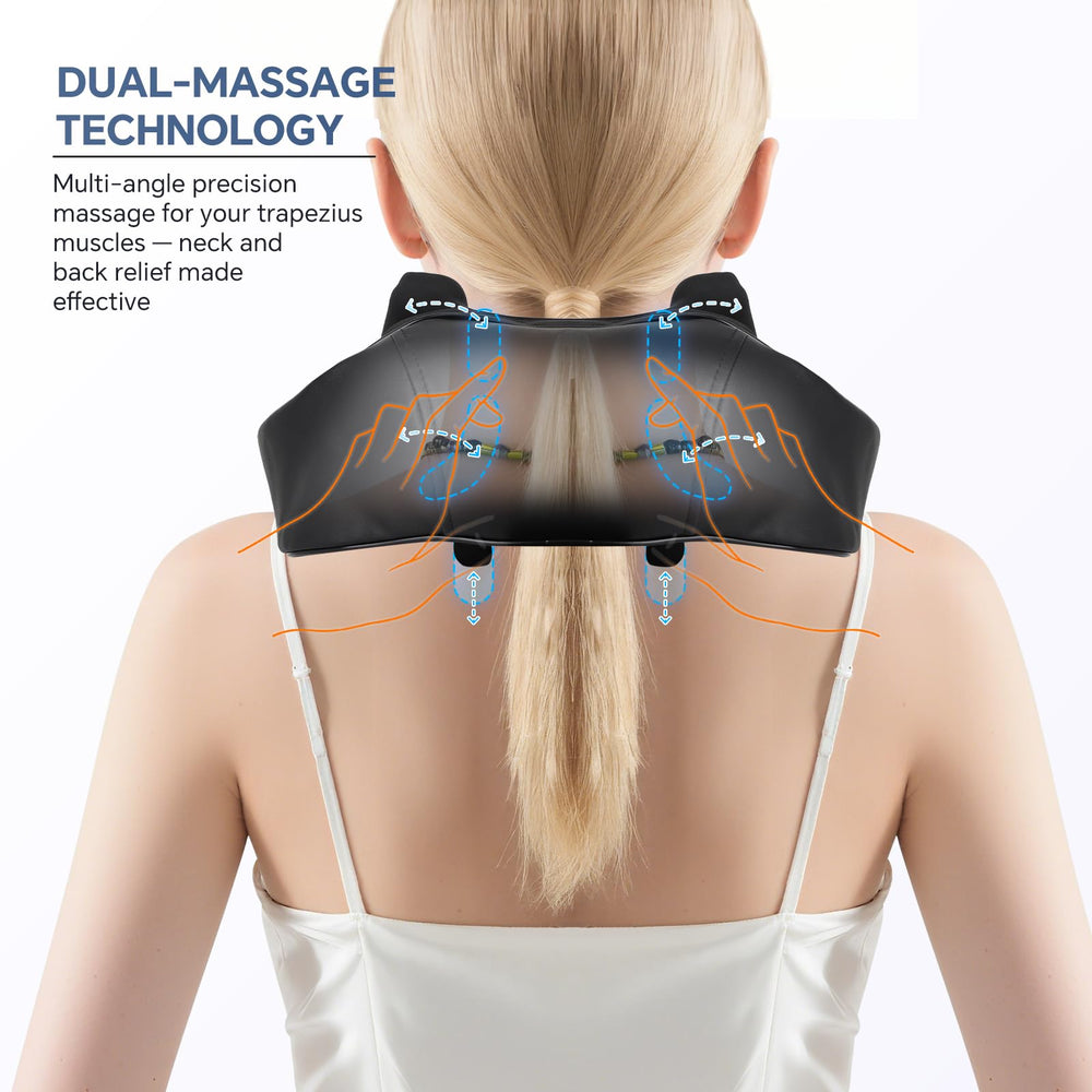 PERLEVI portable massager for travel fits easily in a bag.
