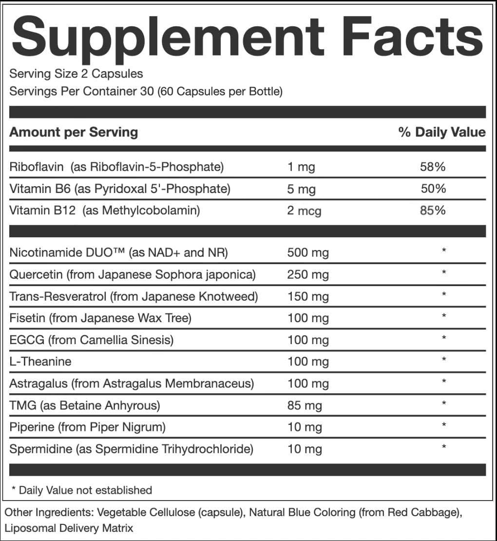 PERPETUA.LIFE AEON capsules pack highlights clean, convenient daily capsules.
