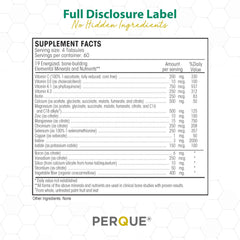 PERQUE Bone Guard Forte 20 packaging image communicates trusted supplement
