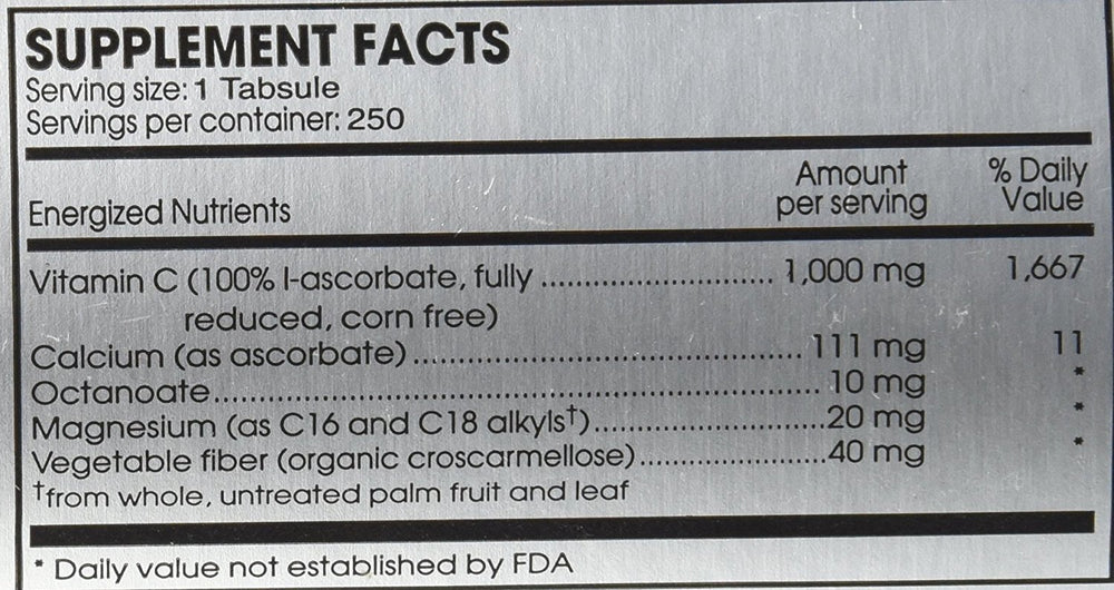 PERQUE Potent C Guard 1000 mg tablets packaging for portable on-the-go supplementation.