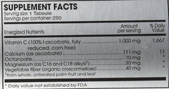 PERQUE Potent C Guard 1000 mg tablets packaging for portable on-the-go supplementation.
