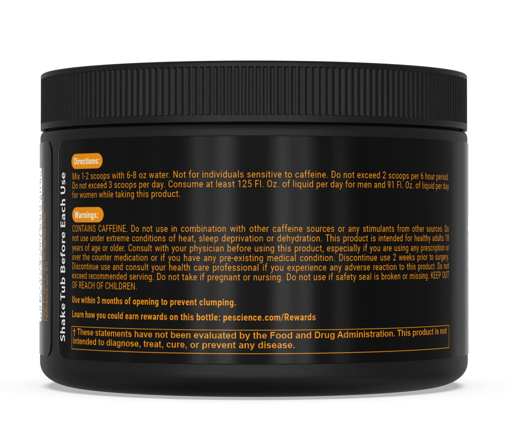 PEScience Alphamine lifestyle gym shot illustrating on-the-go energy.