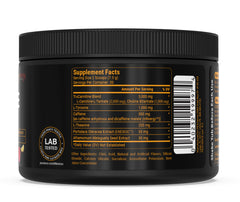 PEScience Alphamine being mixed in water for quick energy without jitters.