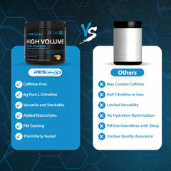 PEScience High Volume pouring serve demonstrates convenient single- or double-scoop use.