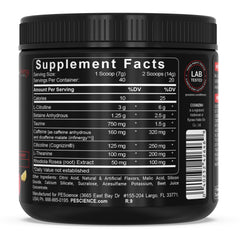 PEScience Prolific use for men and women highlights versatile pre-workout compatibility