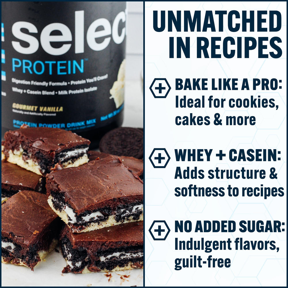PEScience Select protein mix ready for a quick shake.