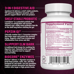 PEScience Symbiont-GI capsules close-up for easy daily digestive support