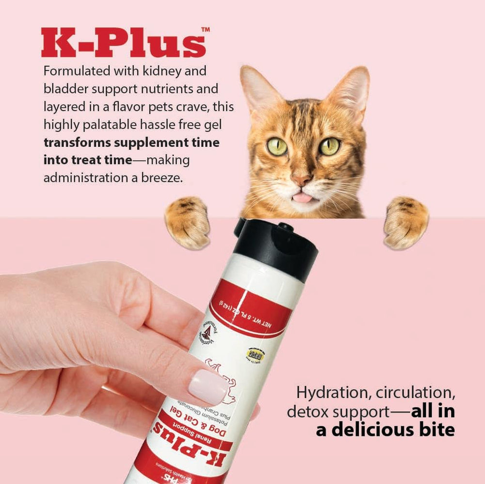 Pet Health Solutions K-Plus USA made NASC seal image communicates quality and safety.