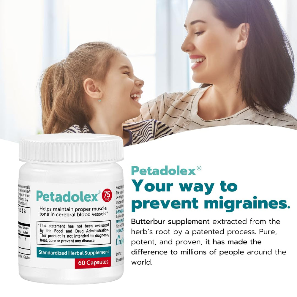 Petadolex PA-free butterbur extract capsules for safe use