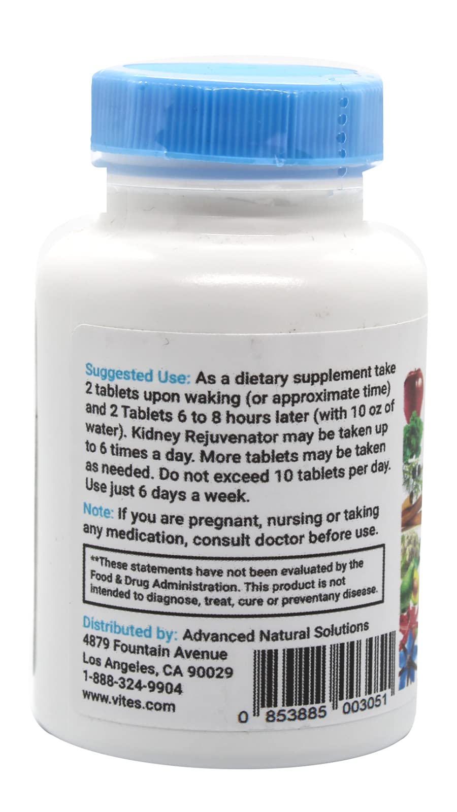 Peter's Choice Kidney Rejuvenator supplement capsules—compact dose supports compatibility with routines.