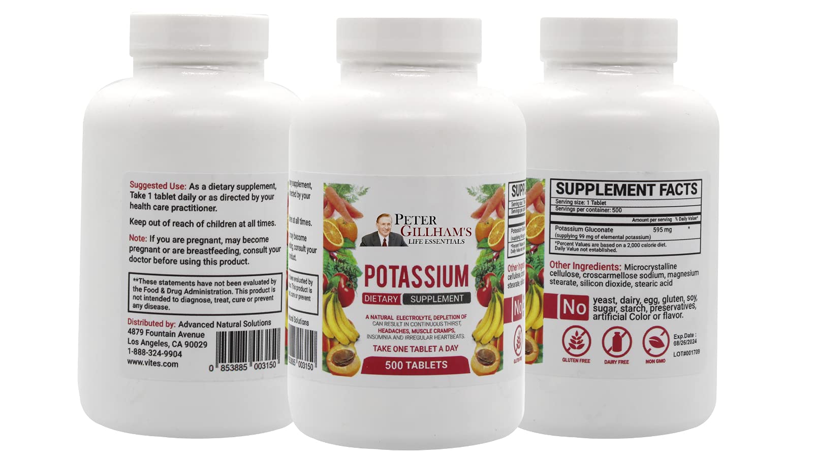 Label detail highlights essential information for daily wellness