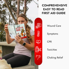 PetVet Medic wound care essentials close up with bandages and gauze