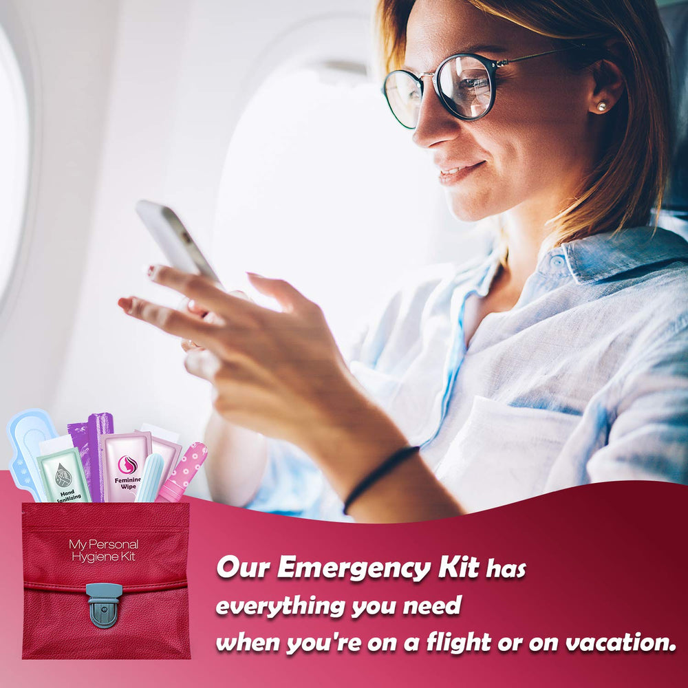 pH Advantage feminine wipes in individual packets for quick refreshing