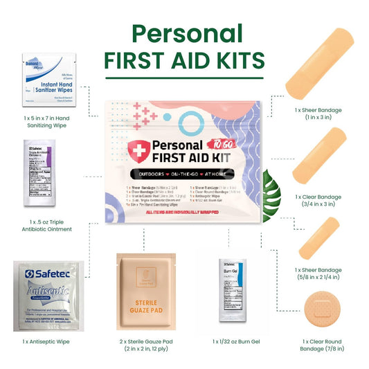 PH Advantage First Aid Kit Mini packaging and contents for on-the-go care
