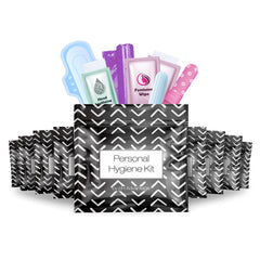 pH Advantage menstrual kit inside pack for quick, ready-to-go access