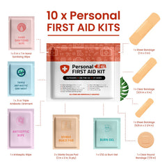 pH Advantage first aid kit bandages ready for small cuts and scrapes.