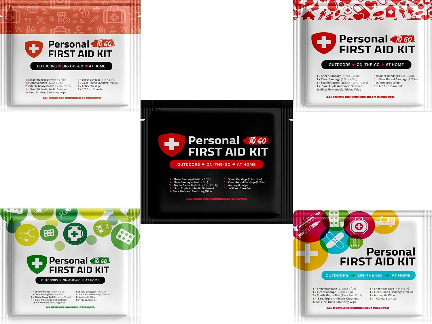 pH Advantage portable zip-top bag keeps first aid supplies neatly stored.
