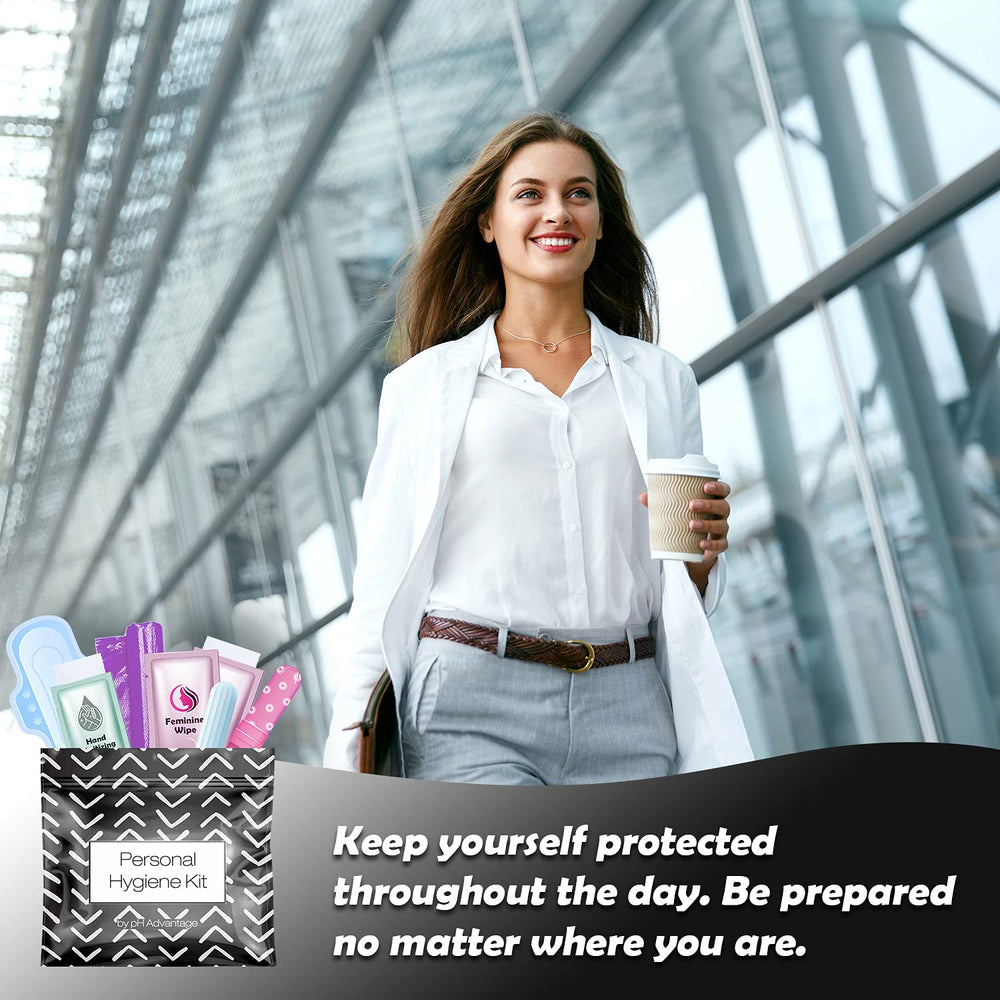 tampon in pack from pH Advantage for immediate protection