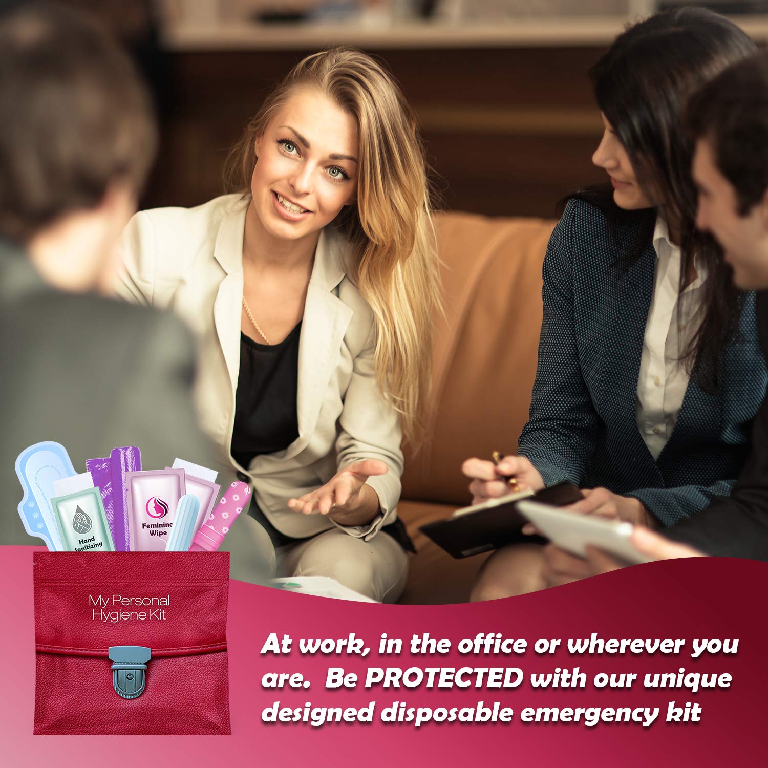 pH Advantage teens period kit suited for school, travel, and sports.