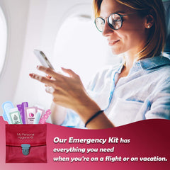 pH Advantage travel-friendly period kit suited for school, work, or trips.