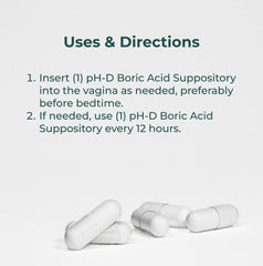 Product in use with applicator during nighttime for discreet application.