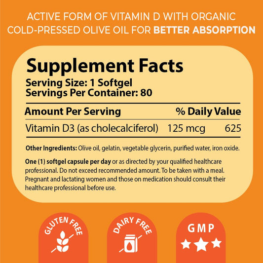 Pharma Nord D-Pearls softgel capsules—easy-to-swallow vitamin D3 with olive oil base