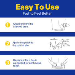 Pharmacy Choice lidocaine patches for knee deliver targeted relief during activity.