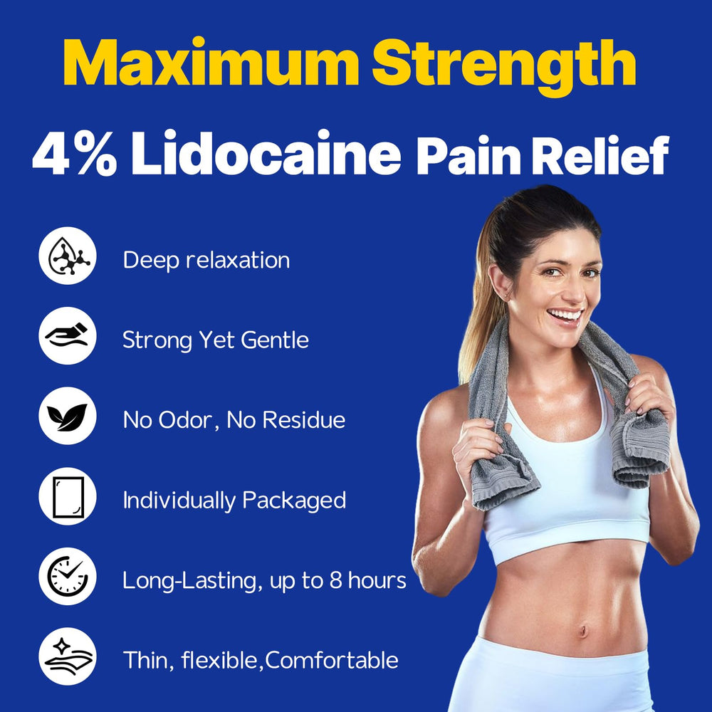 Pharmacy Choice lidocaine patches for neck offer discreet, long-lasting relief from daily neck strain.