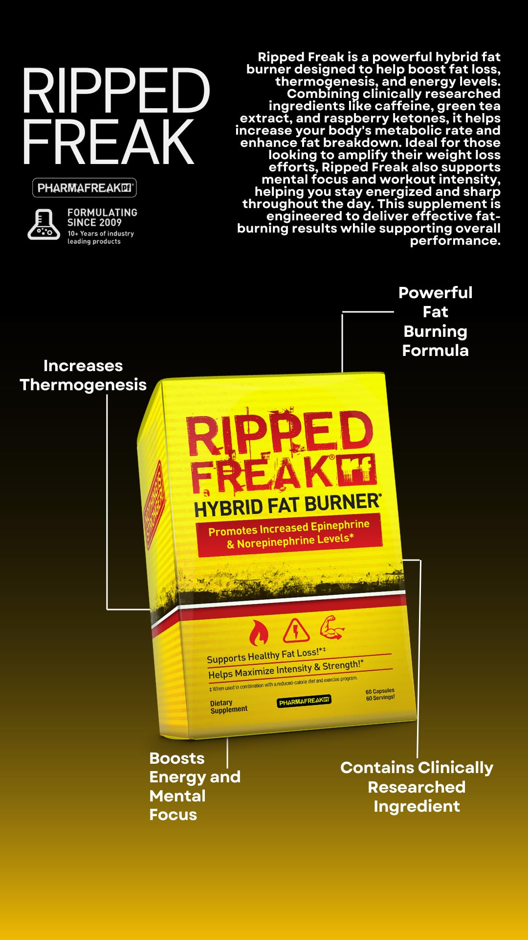 pharmafreak ripped freak caffeine nod for faster mental sharpness
