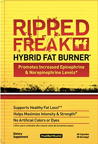 pharmafreak ripped freak capsules close-up for convenient thermogenic support
