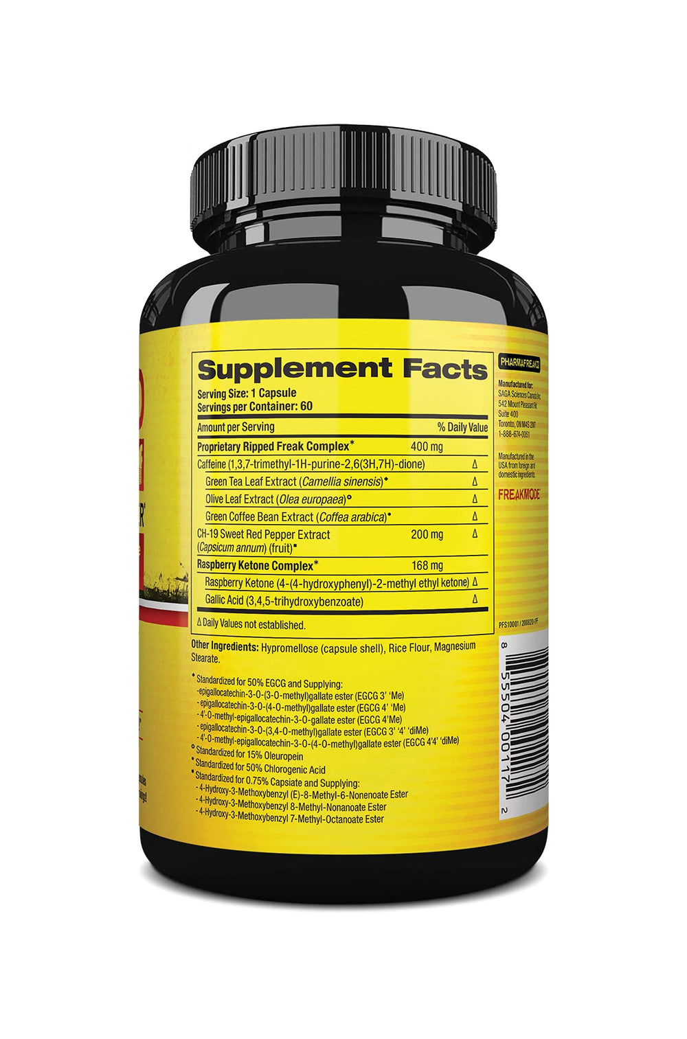 pharmafreak ripped freak vegan capsules for clean nutrition