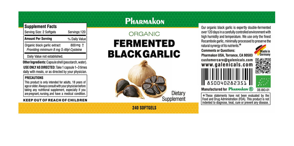 PHARMAKON capsules close-up showing easy-to-swallow softgel form.