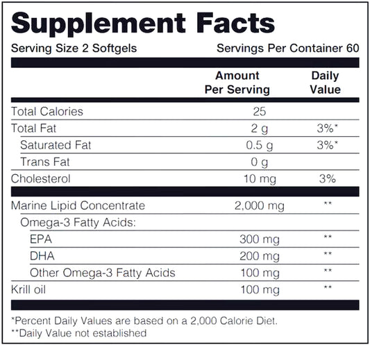 Close-up of Pharmanex Marine Omega softgels for everyday wellness
