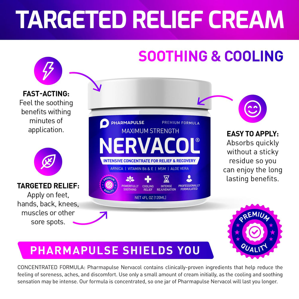 Pharmapulse Neuropathy Cream application on feet demonstrates quick absorption without greasiness.