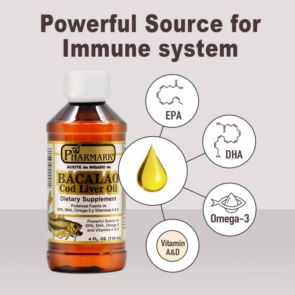 Pharmark cod liver oil 2-pack front: two bottles for daily use