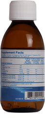 Pharmax Ultra EPA/DHA Liquid being poured for easy dosing and natural orange flavor