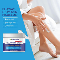 PHARMBANNER antifungal ingredients label emphasized for dual-action scalp care