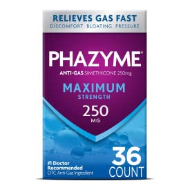 Phazyme Maximum Strength Fast Gels box displayed for fast relief.