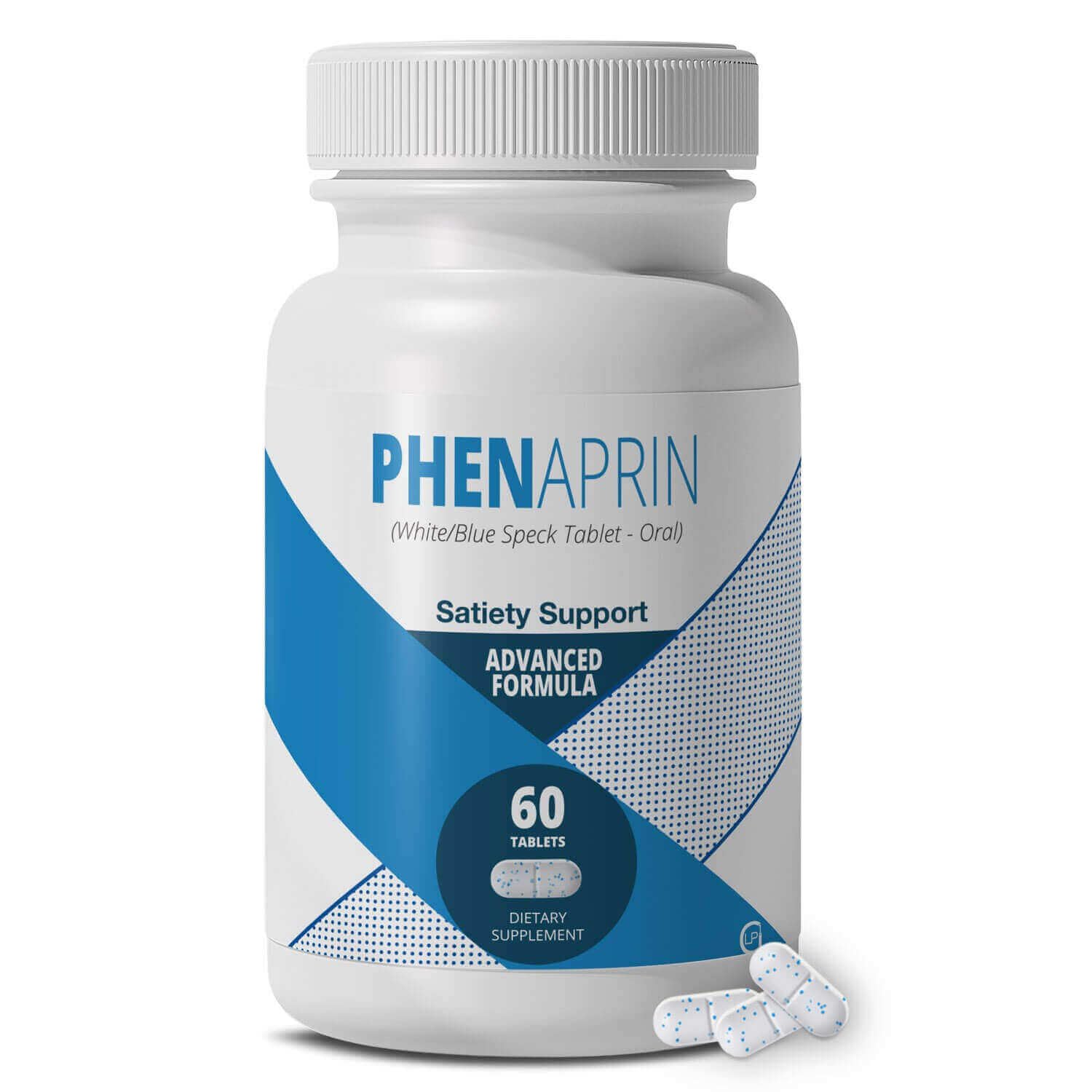 PhenAprin Advanced Diet Pills bottle front for appetite control and energy.