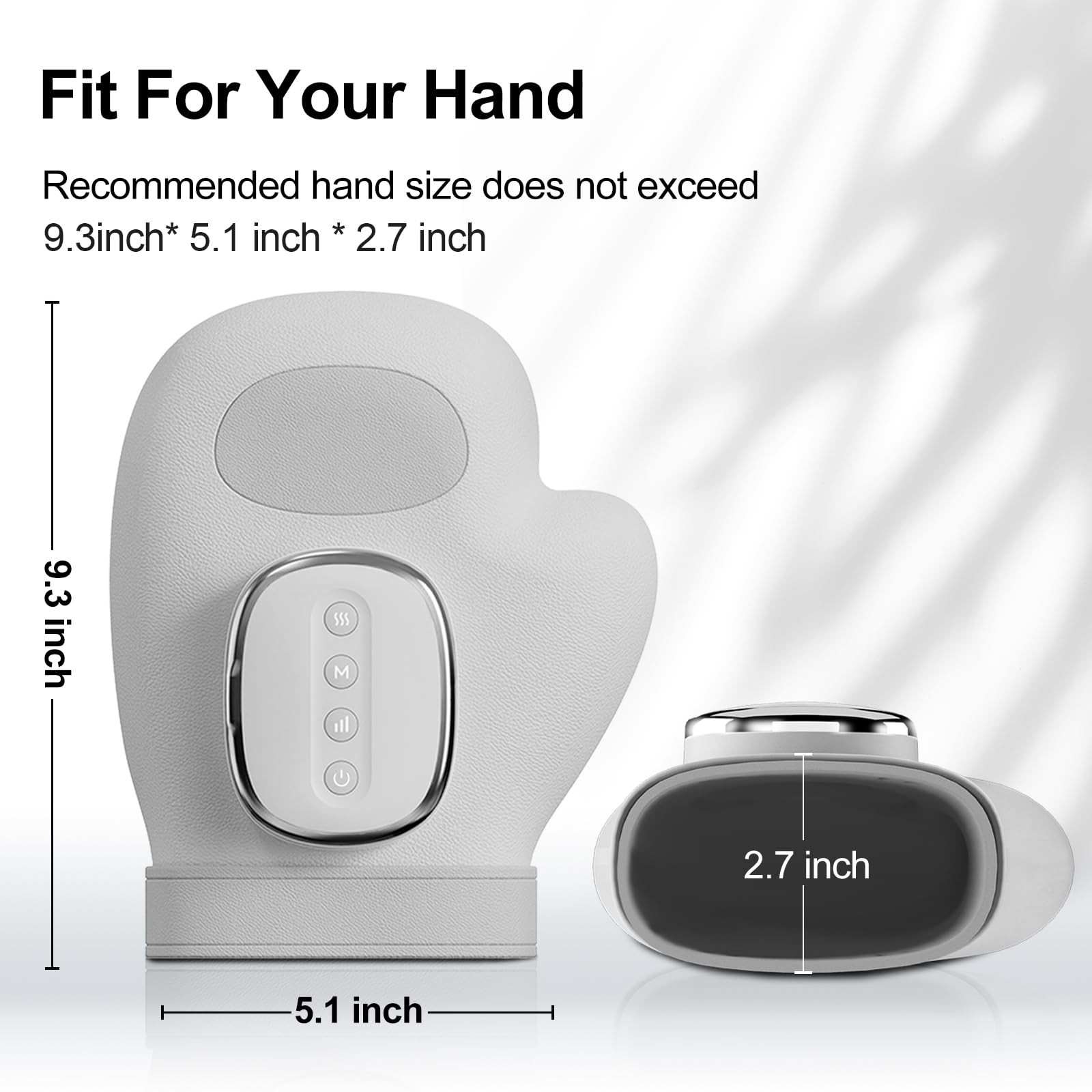 Phenitech hand massager in use for hand relaxation