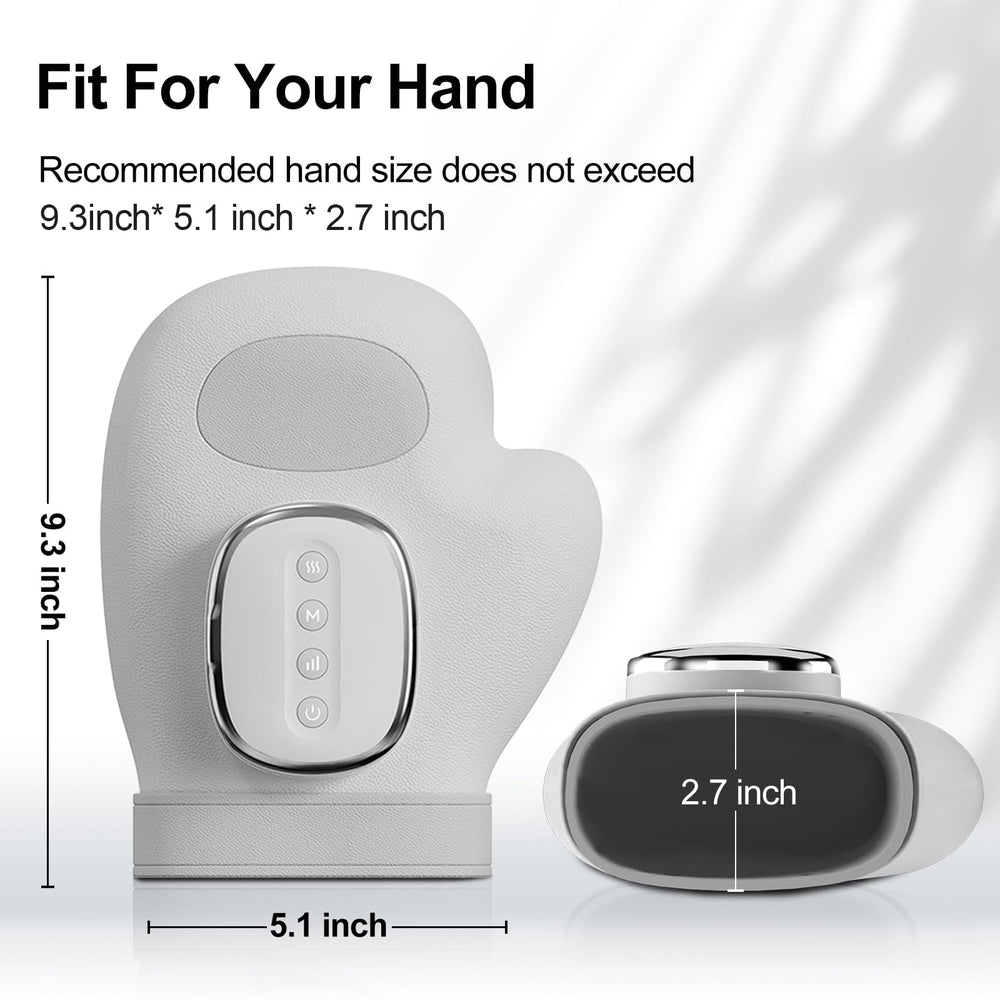 Phenitech hand massager in use for hand relaxation