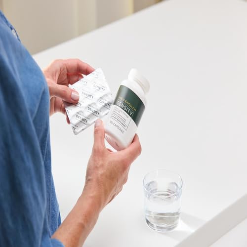 PHILIP KINGSLEY Density bottle with spoon for easy daily intake.