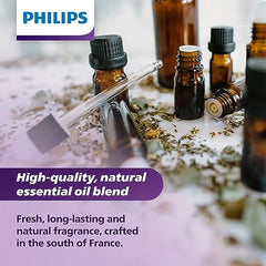 Philips OlfaPure 7300 lavender and orange tones create calm, alert car environments.