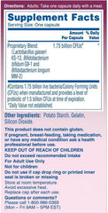 Phillips' Colon Health bottle side, easy-to-take capsules supporting gut balance.