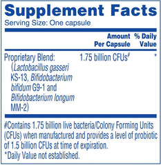 Phillips' Colon Health bottle label notes 1.5 Billion CFU at expiry.
