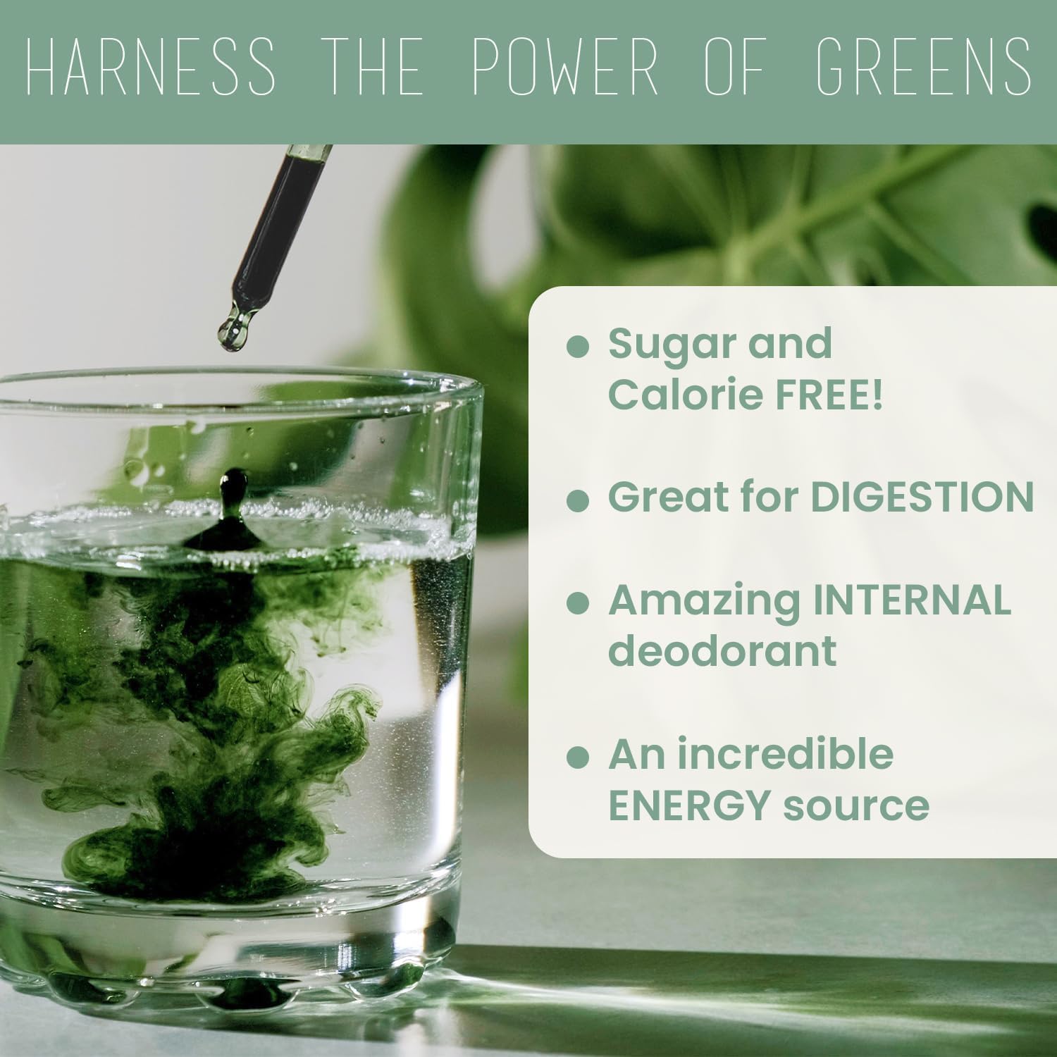 Philosophie Sunshine Drops in a glass of water offers minty refreshment and hydration.